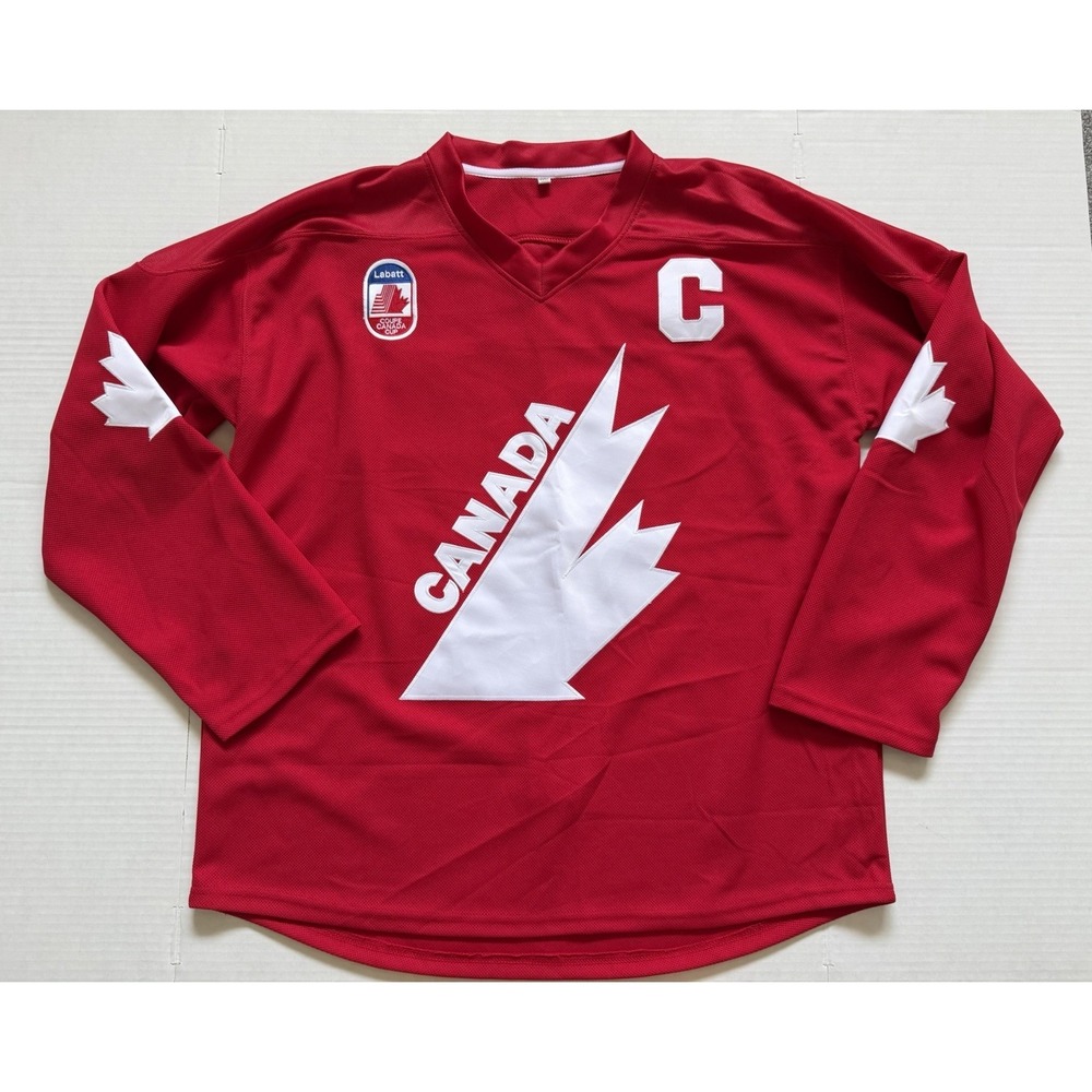 Wayne Gretzky #99 Team Canada Labatt Canada Cup Throwback Jersey Men Xl Rare